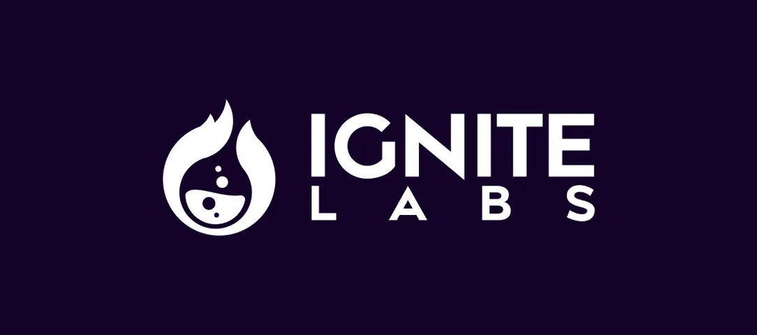 The Ignite Labs logo and wordmark lockup